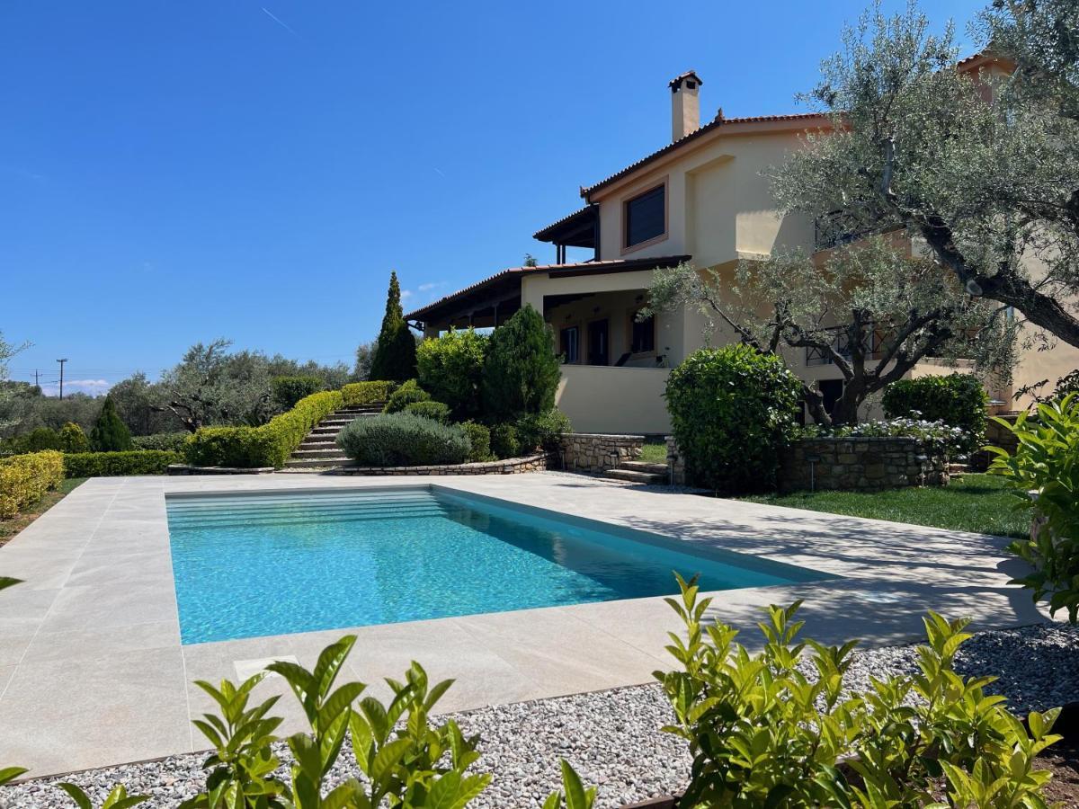 Ampelos Hillside Villa Akráta Exterior foto